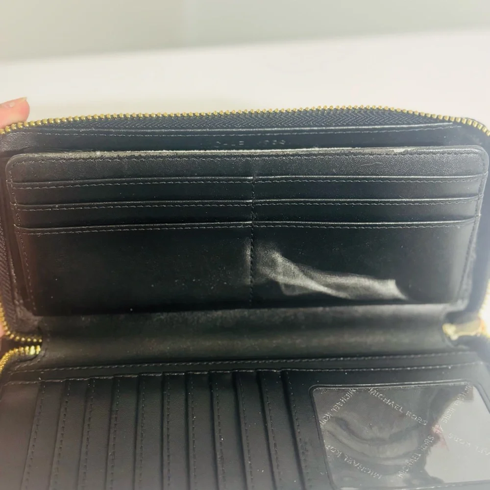 Michael Kors‎ Black Jet Set Travel Continental Wallet